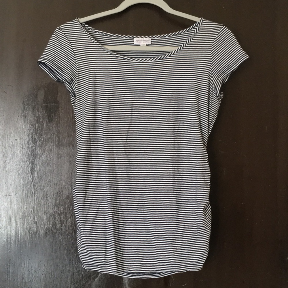 🤰Maternity striped shirt M